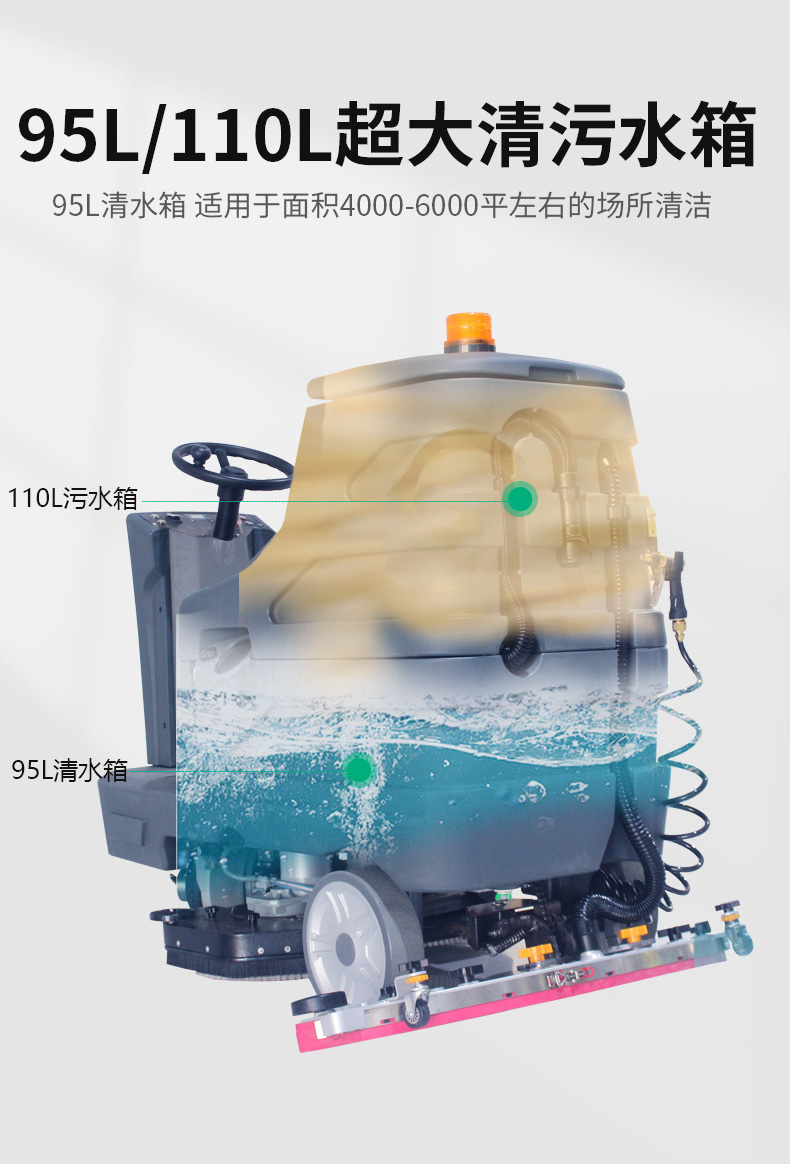 鼎潔盛世駕駛式洗地機(jī)JM85M57